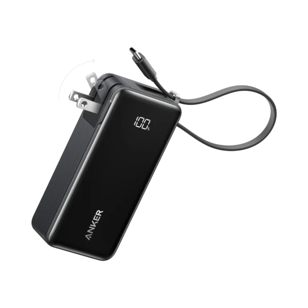 Anker Fusion 10000mAh 30W Power Bank with Built-in USB-C Cable (A1637)