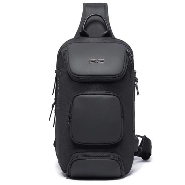 BANGE BG-7086 Waterproof Sling Bag with USB Port