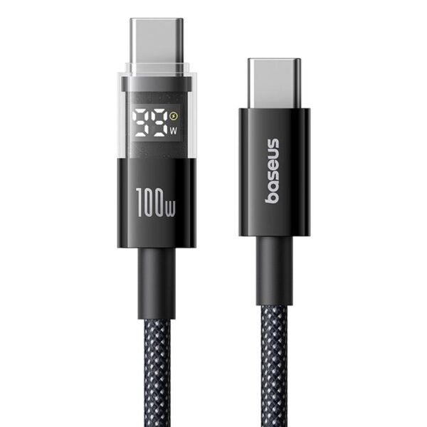 Baseus Display 2 100W Fast Charging LED Cable