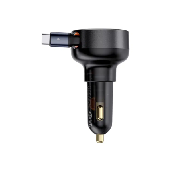 Baseus Enjoyment Pro 60W Retractable Car Charger