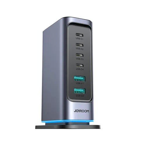 JOYROOM JR-TCM02 65W GaN 6 In 1 Multi-port Charging Station