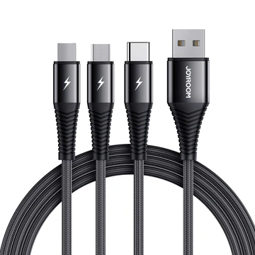 Joyroom 3in1 Charging Cable S-1230G4 lightning+typec+ micro