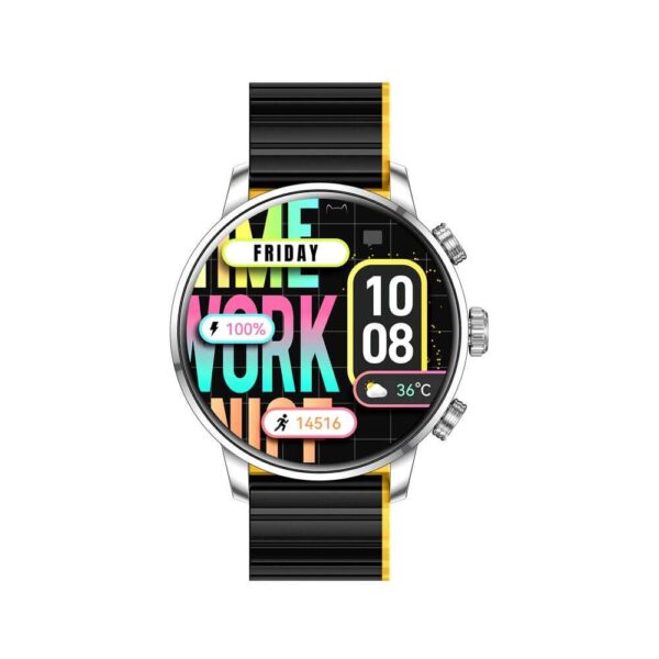 Kieslect KR2 Round Amoled Display Bluetooth Call Smart watch