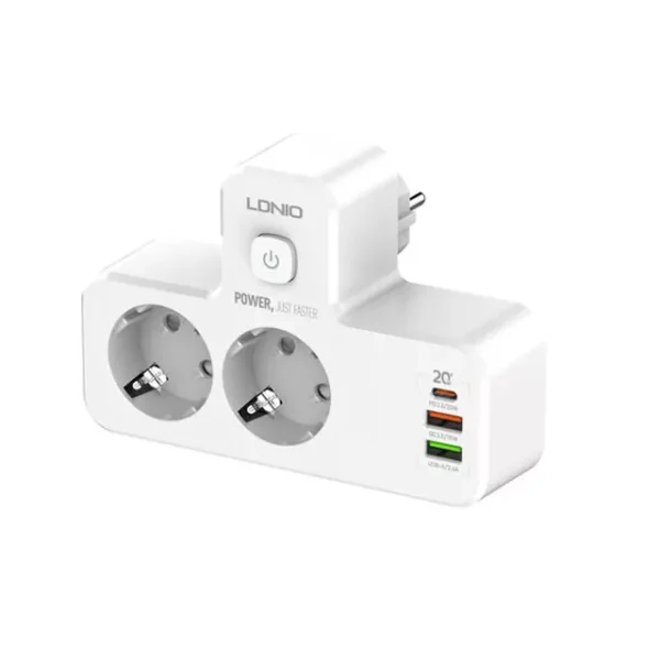 LDNIO SE2337 LED Night Lamp With Power Socket