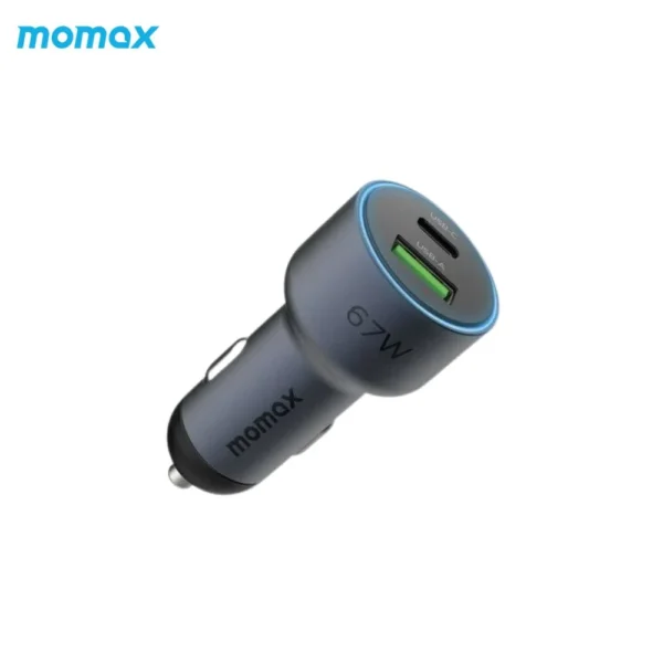 Momax MoVe 67W Dual Port Fast Charging Car Charger