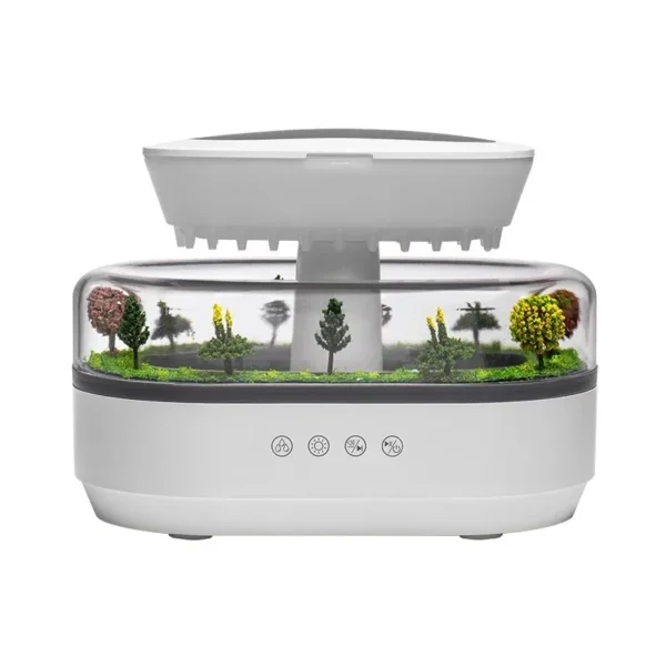 Rain Cloud Aroma Diffuser Small Air Humidifiers Water Drip Micro Landscape