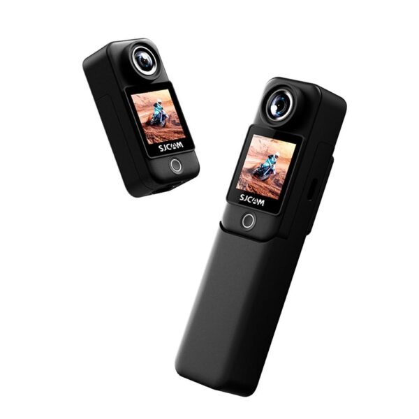 SJCAM C300 4K Action Camera | Dual Touchscreen & 6-Axis Gyro