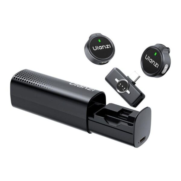 Ulanzi A21 Wireless Lavalier Mic | 100m Range & AI Noise Reduction