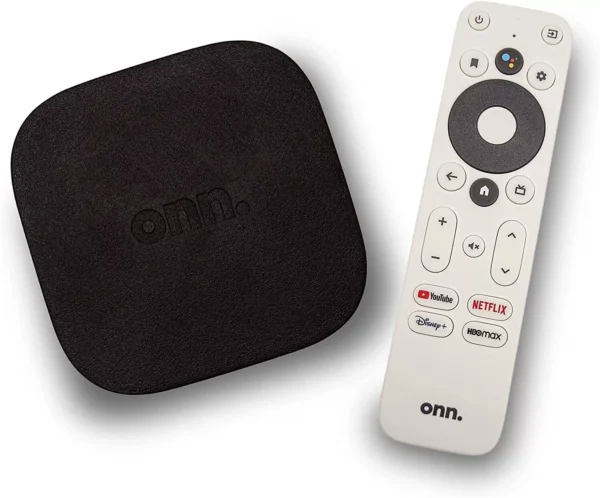 onn. 4K Streaming Google TV  Box (2024 Edition)